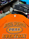 80s Vintage Real Women Pray Jesus Tee
