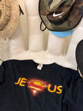 Vintage y2K Jesus Super Man Tee
