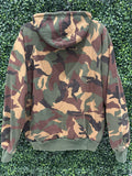 Vintage Camo zip up hoodie